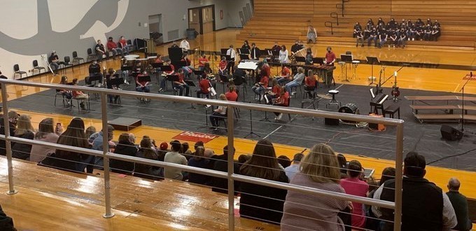 Band concert long view