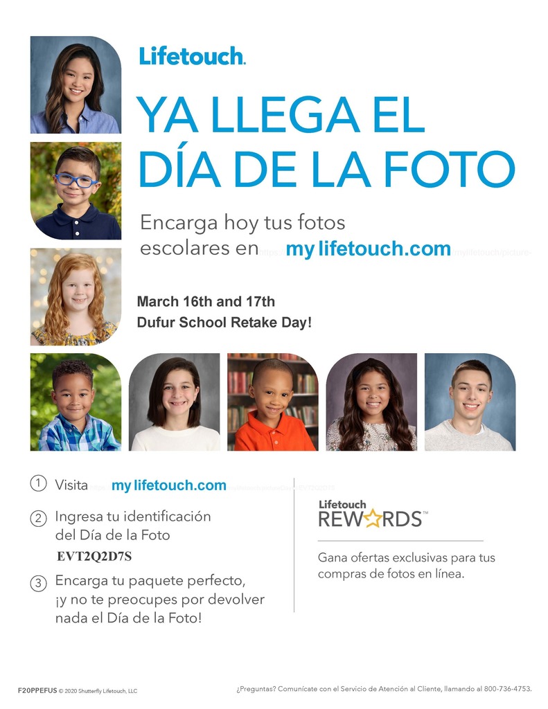 Retake Flyer Spanish