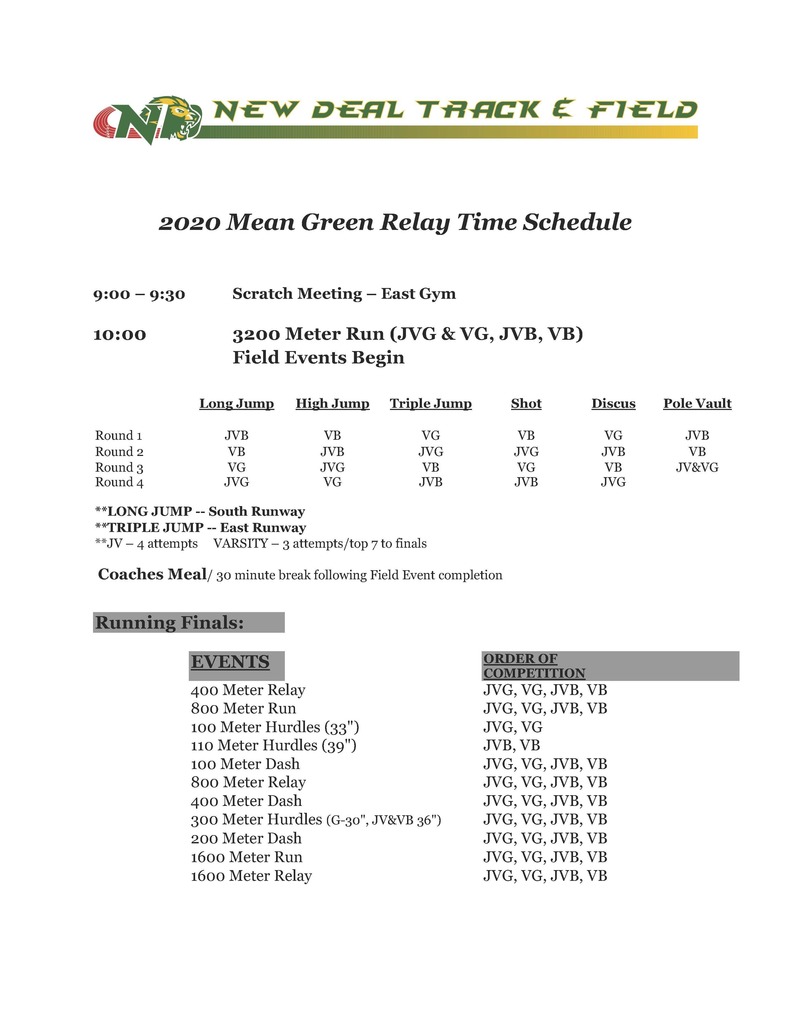 JH track meet