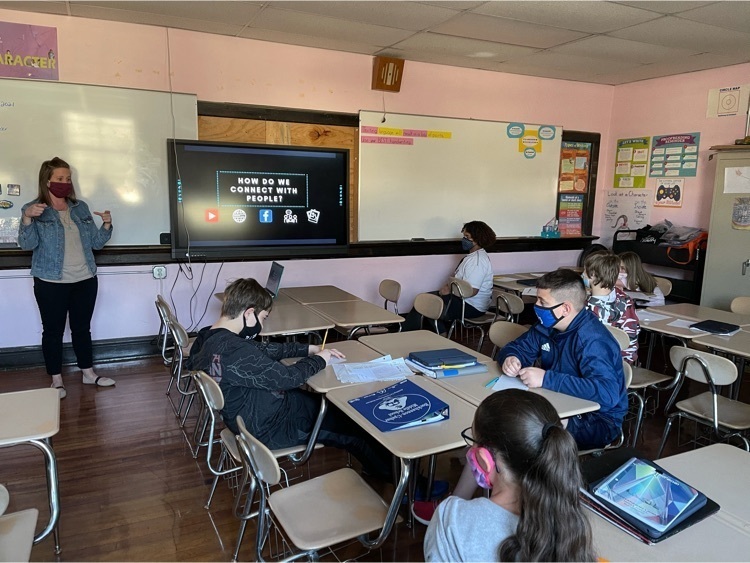 Laura meadows presents to class