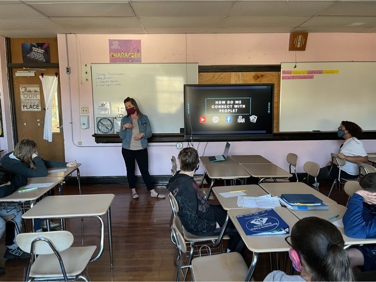 Laura meadows presents to class