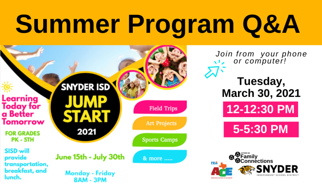 Summer programs promo image