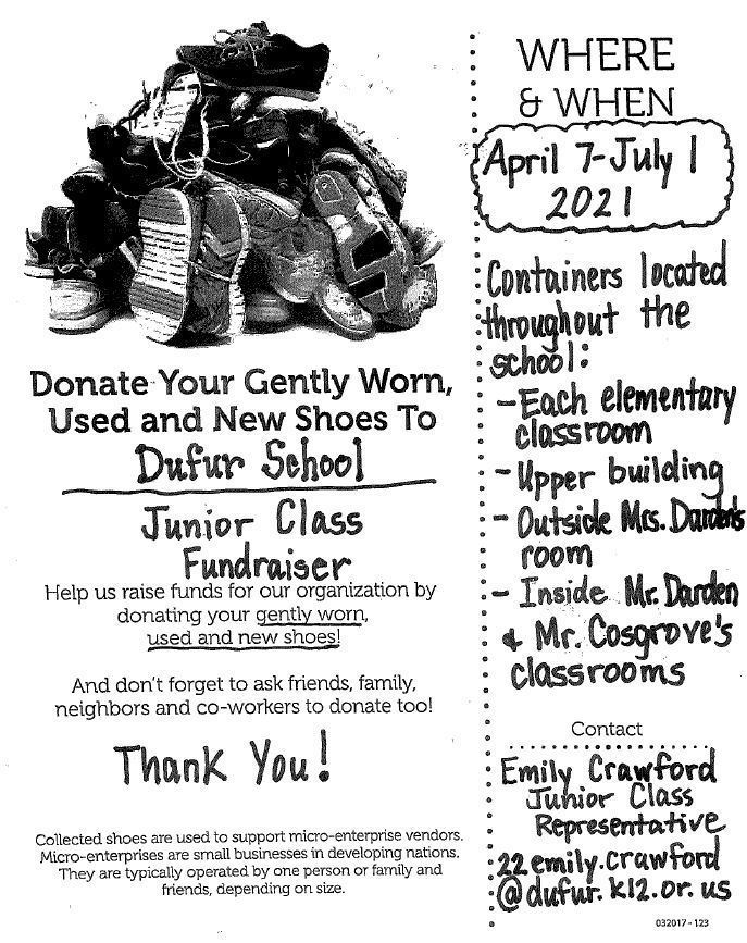 Shoe Drive Flyer
