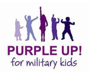 Purple up day flyer