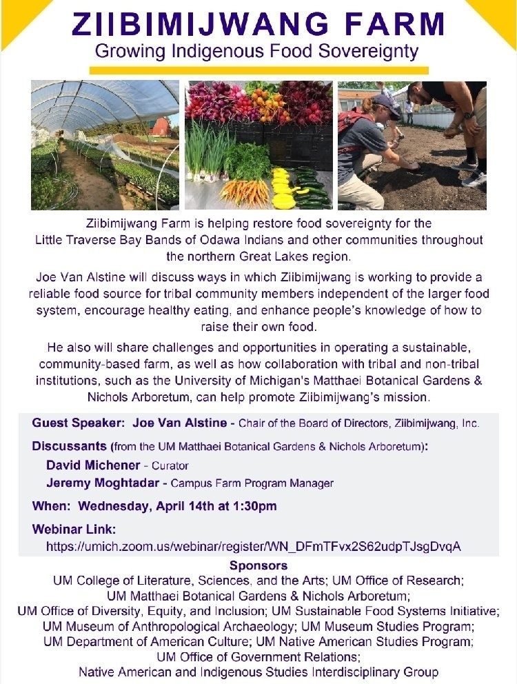 Indigenous Food Sovereignty Flyer