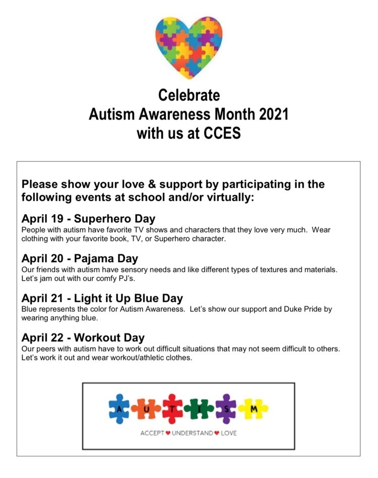 autism flyer