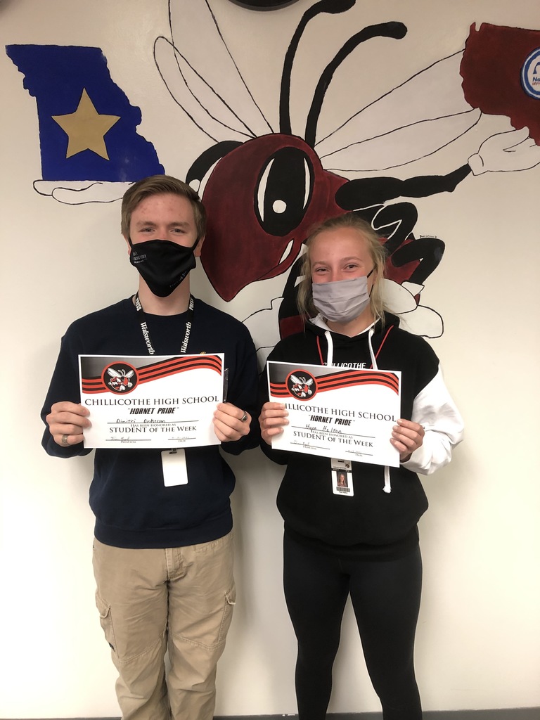 Student of the Week - Hope Helton and Dimitri Dickerson