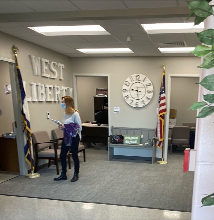 Awesome job Mrs. Dietz on a fabulous office area.