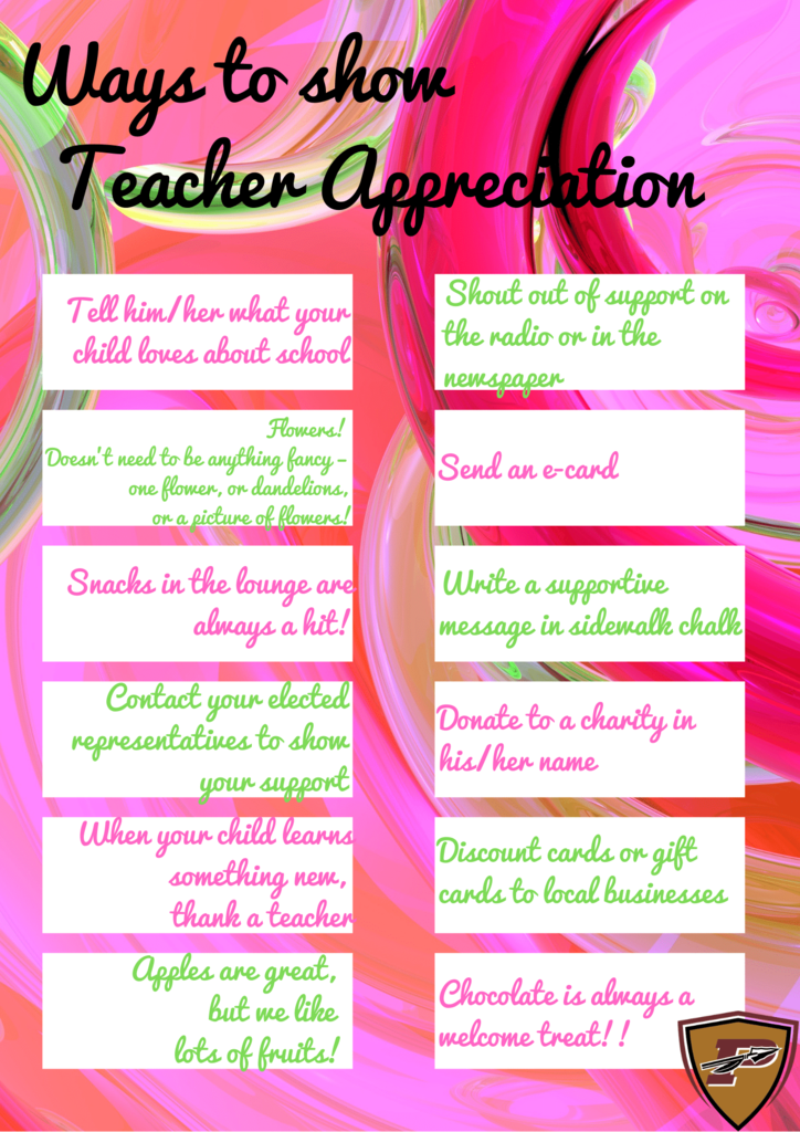 Teacher Appreciation Week