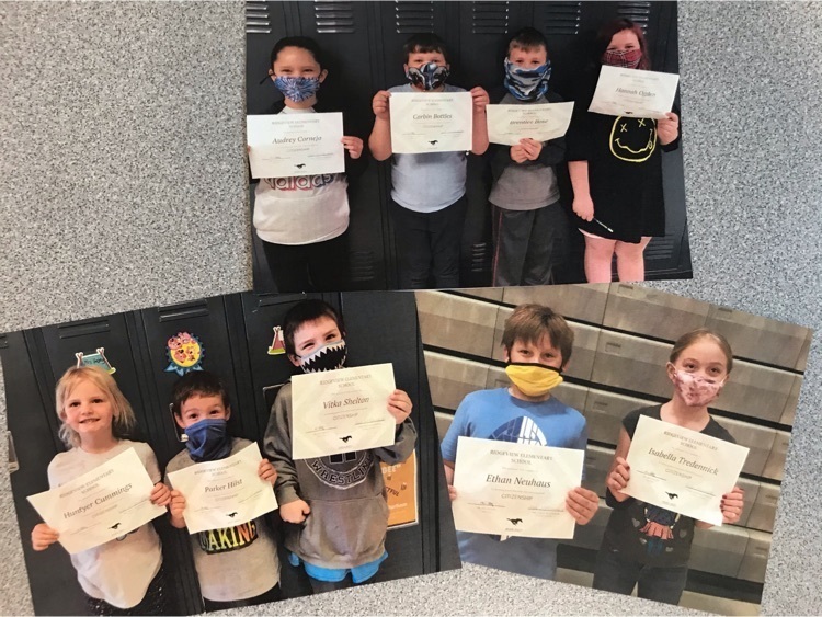 students with certificates