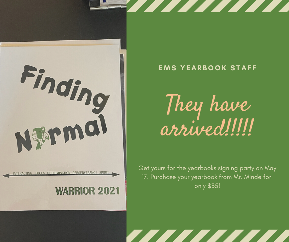 yearbook announcement
