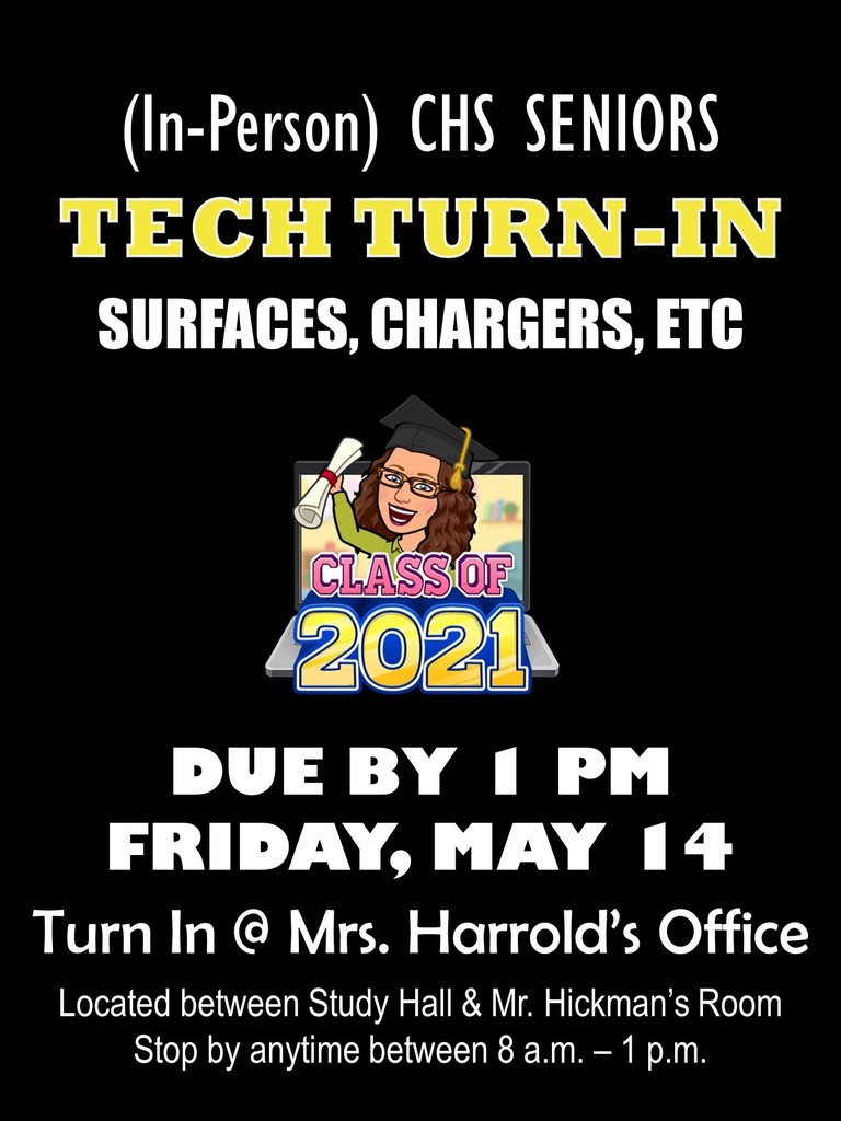 CHS Seniors Tech Turn-In