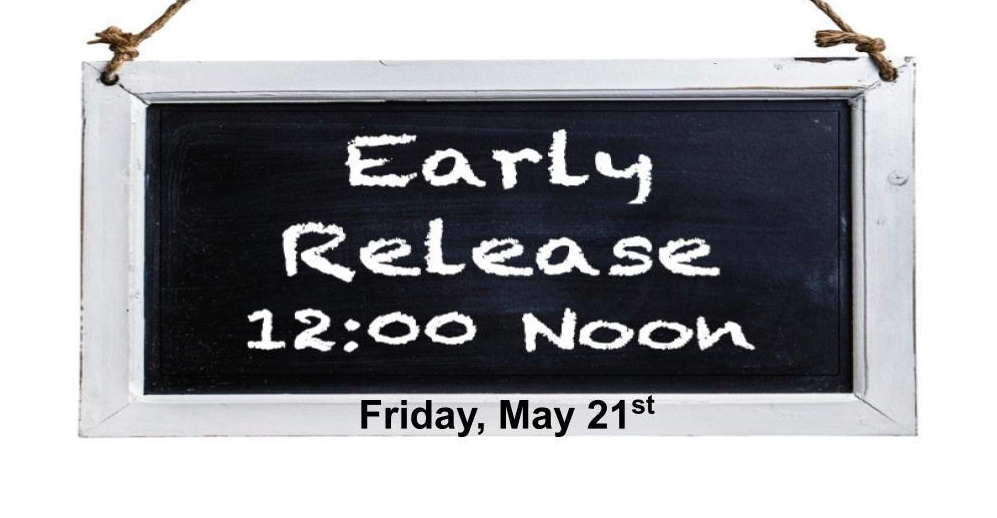 Early Release May 21st