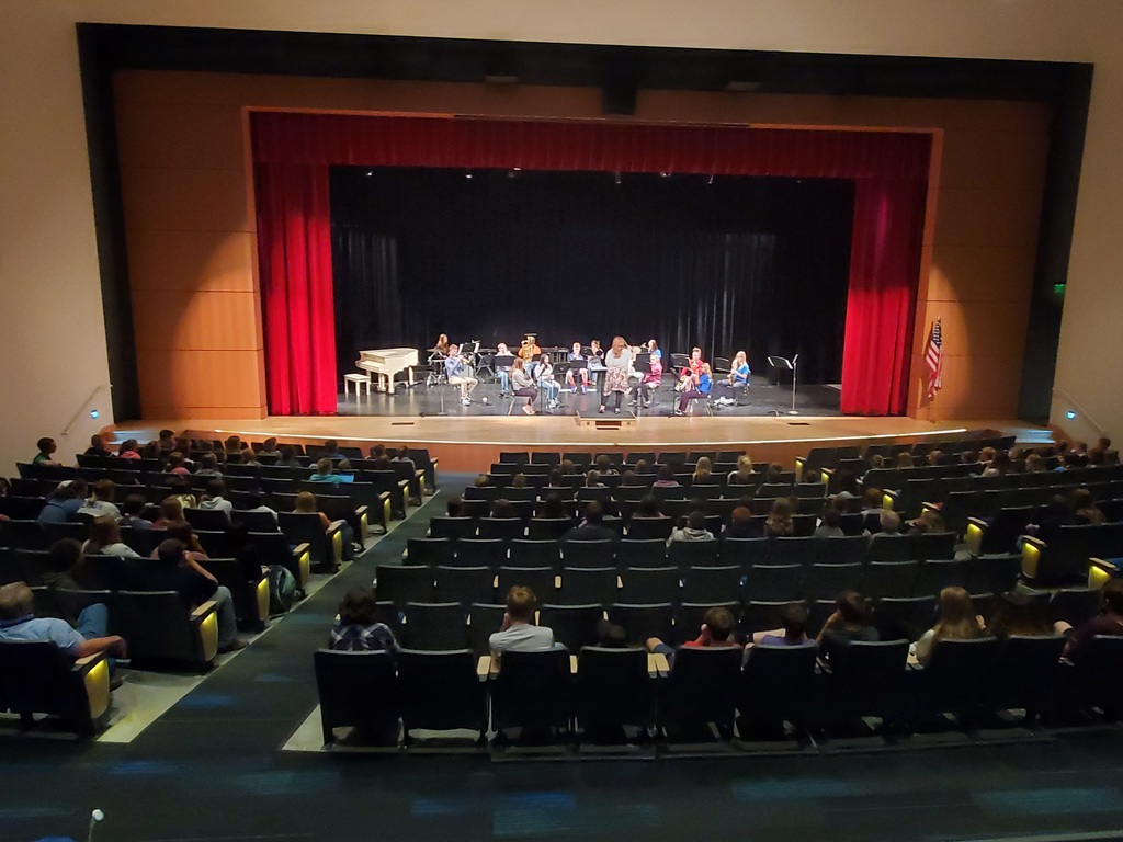 Band in the auditorium 