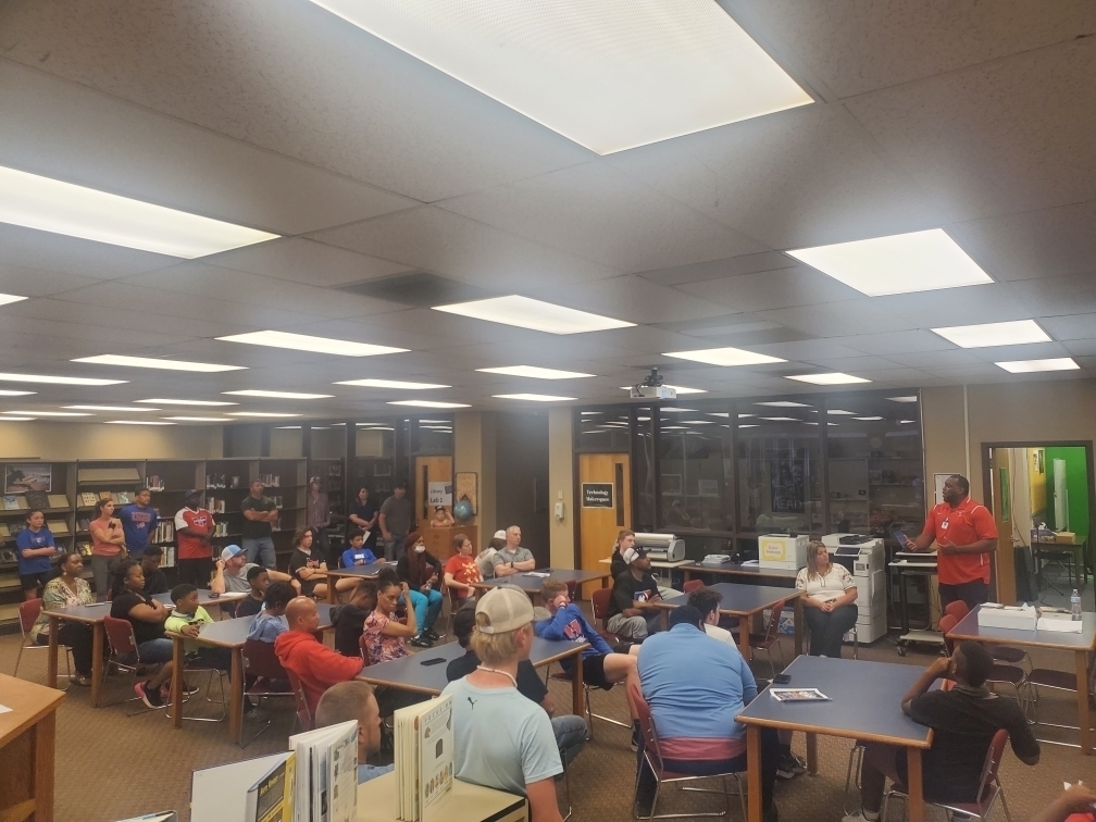 Basketball Team Meeting