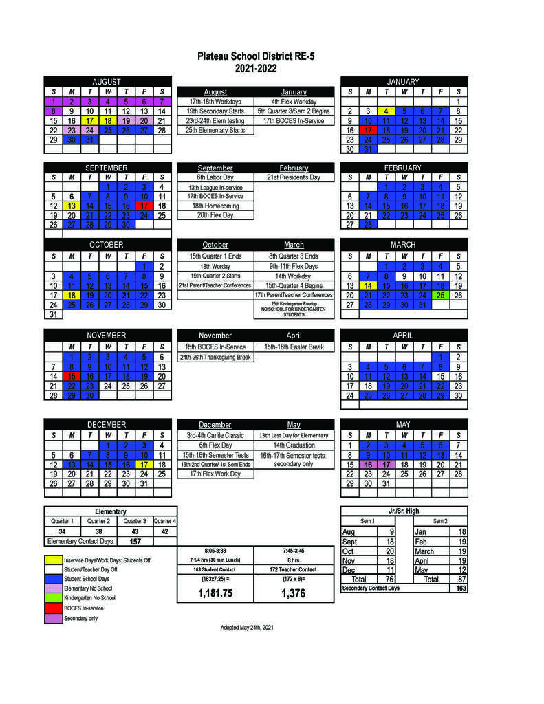 School Calendar