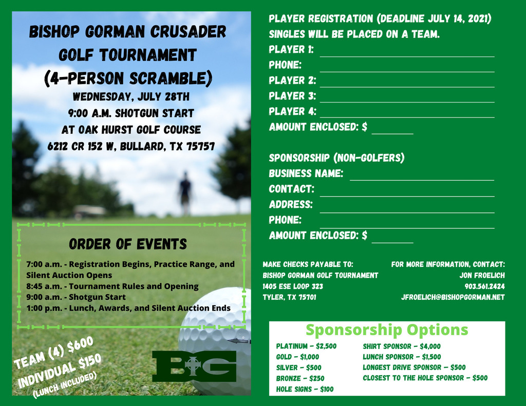 Bishop Gorman Golf Tournament