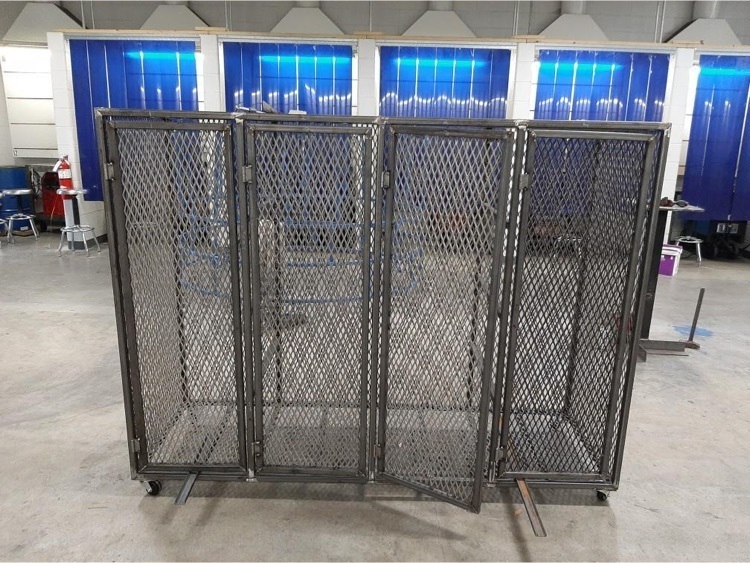 welded lockers 