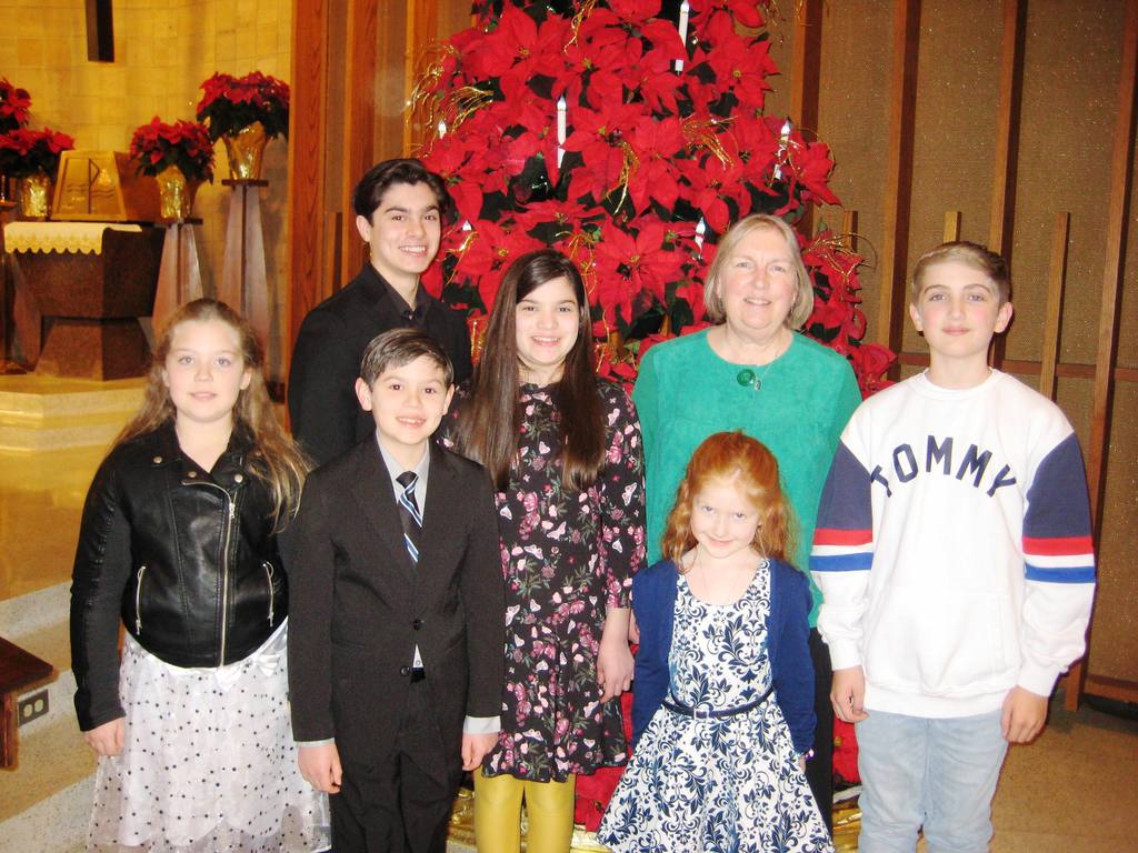 Patti and grandchildren
