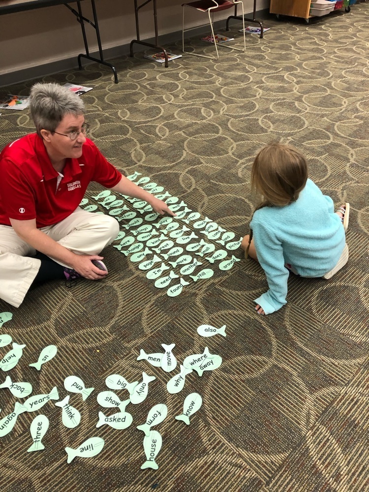Practicing sight words