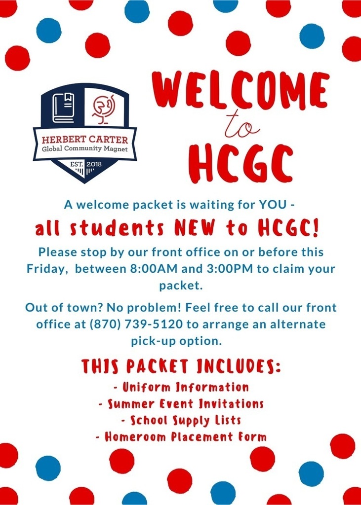 Welcome Packet Pick-Up 2021