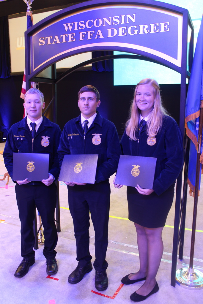 State FFA Degree Recipients