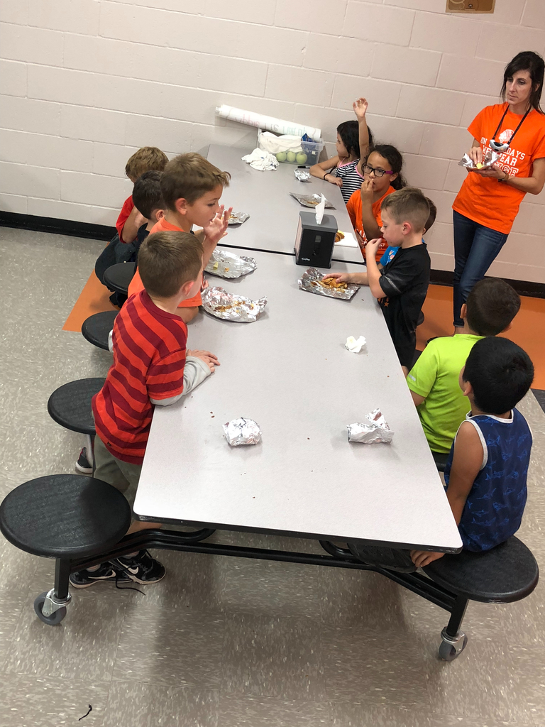 Eating our “apple pies”. 