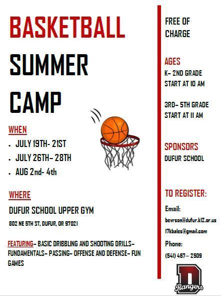 Summer Basketball Camp