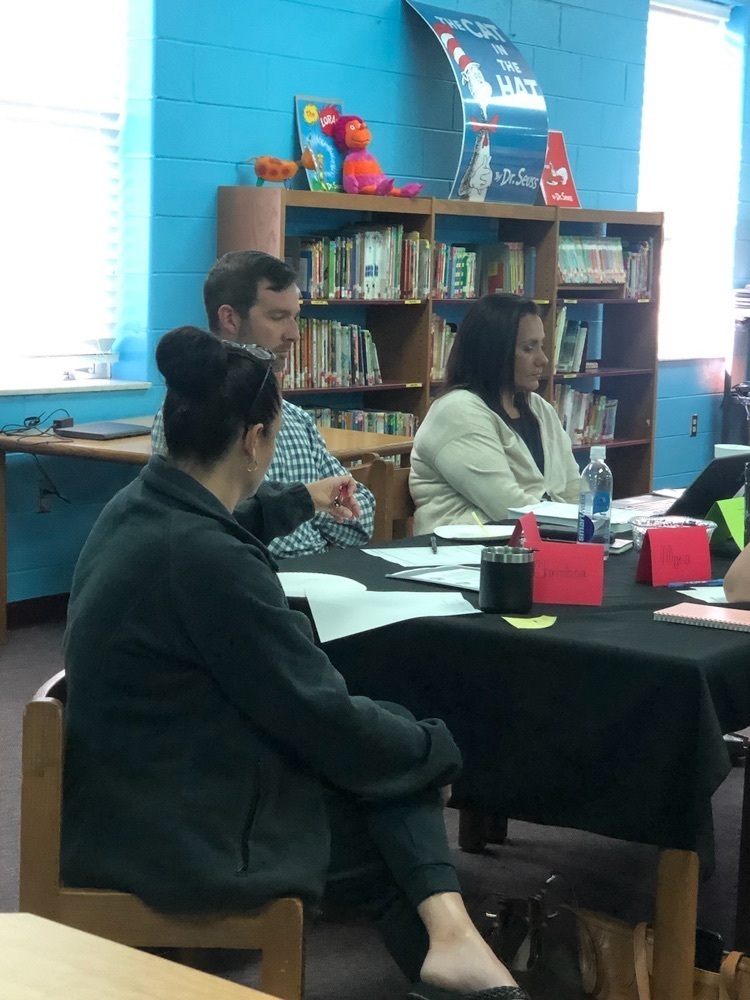 Staff engaged in Leader in Me activities