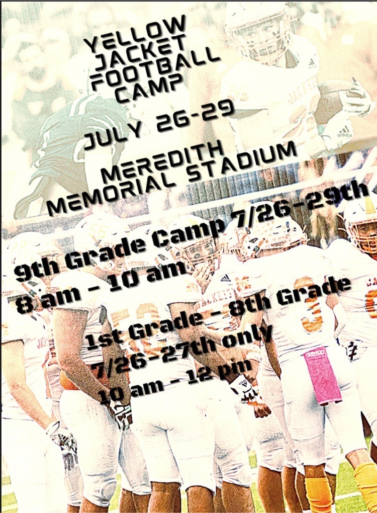 Football Camp Information 