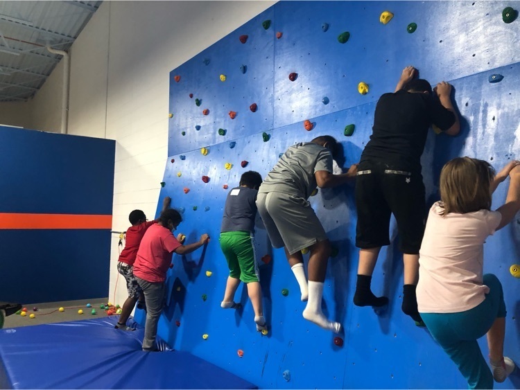 Rock-climbing wall