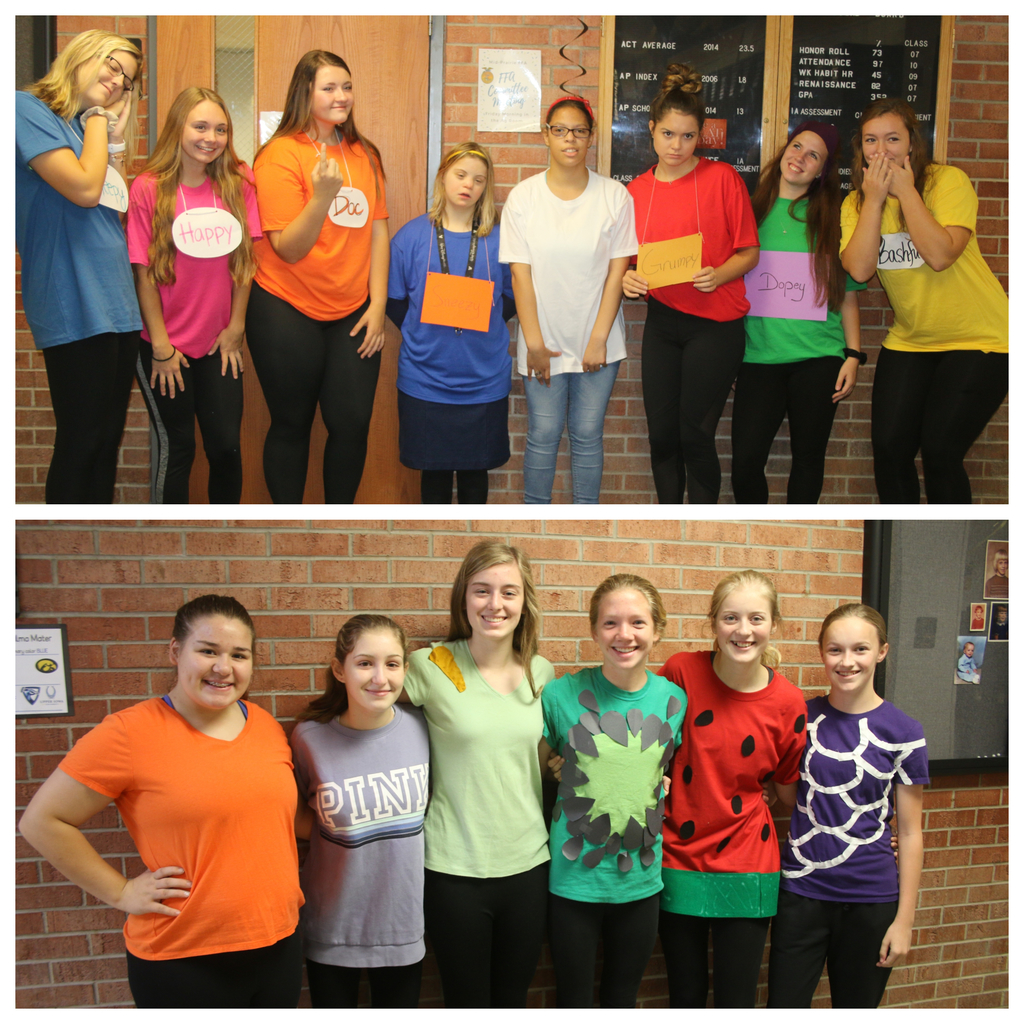 MPHS celebrating group day for Homecoming week!