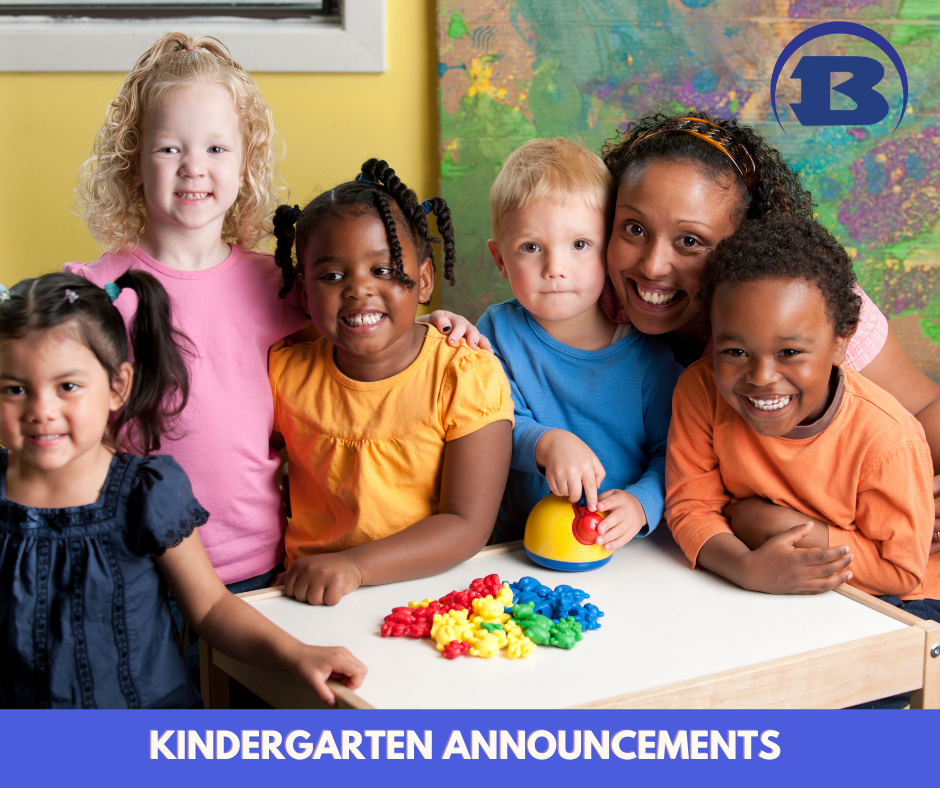 Kindergarten Announcements