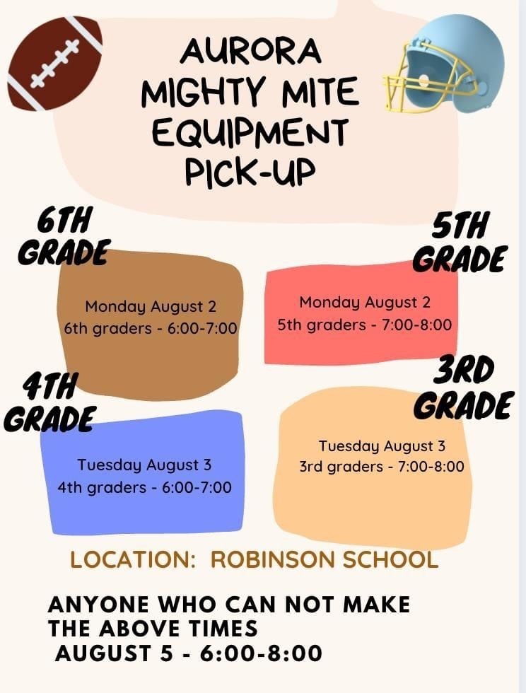 Equipment Pick-Up