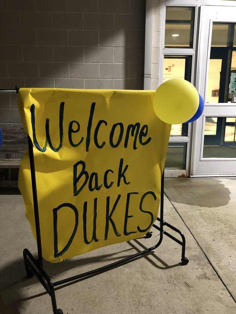 welcome back