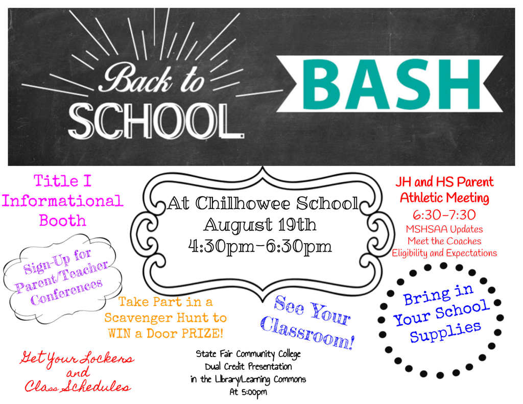 Back to School Bash