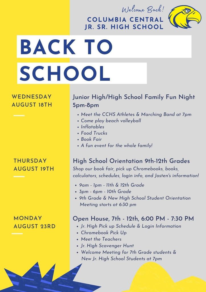 Back to School Flyer