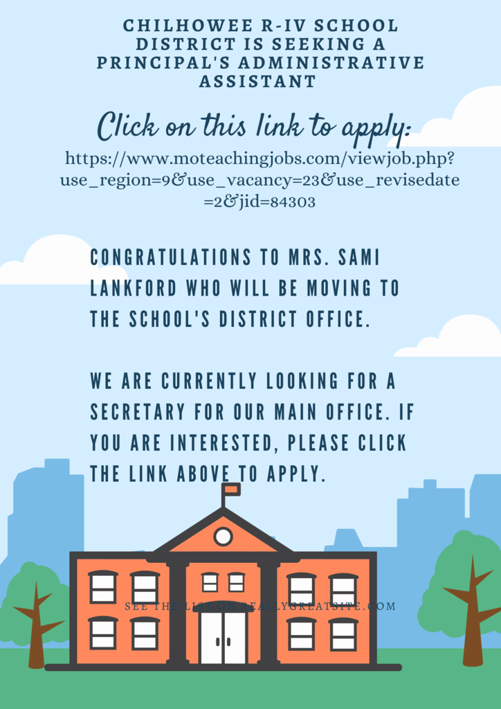 School Secretary Position
