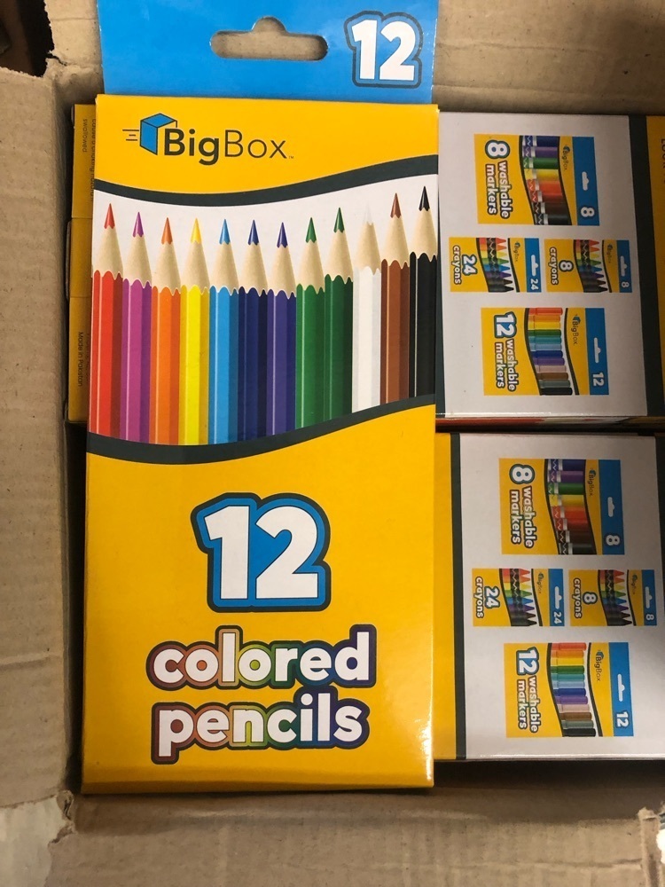 colored pencils