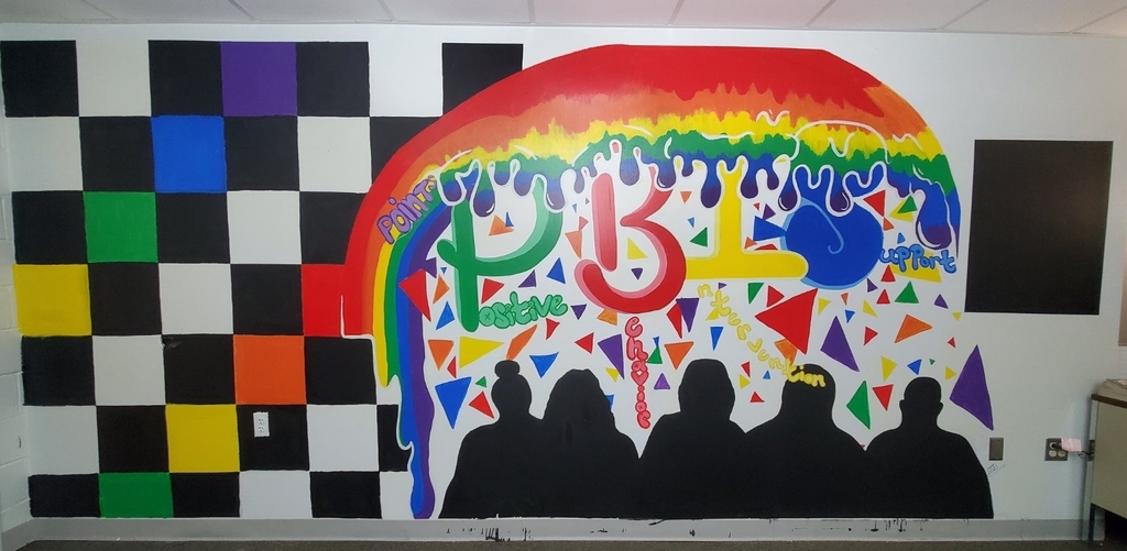 PBIS MURAL. SUMMER 2021