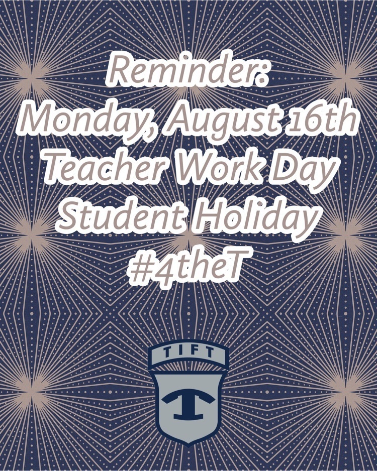 reminder of teacher work day