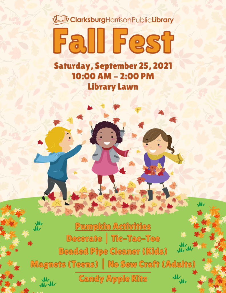 Clarksburg Harrison Public Library Fall Fest