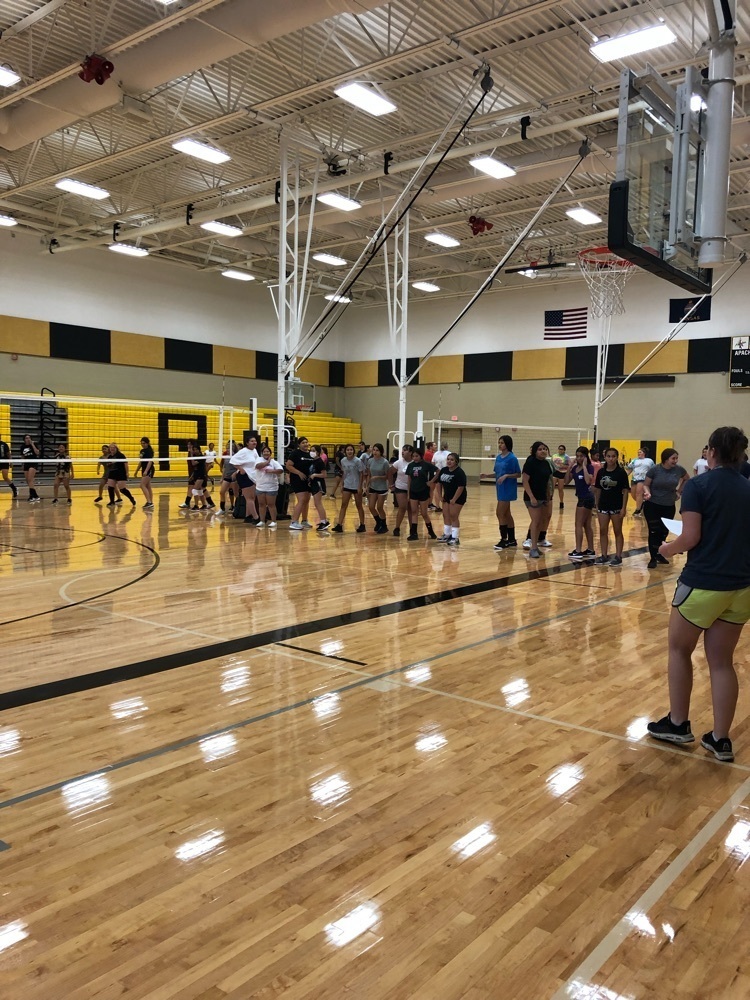 Volleyball practice