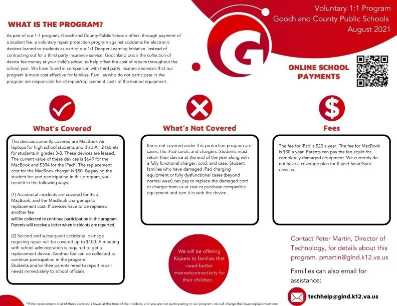 1:1 program description