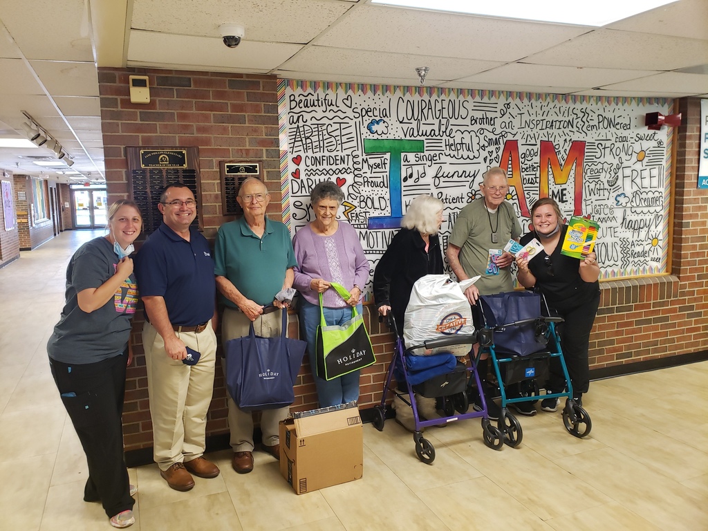 Tallgrass Estates school supply donation