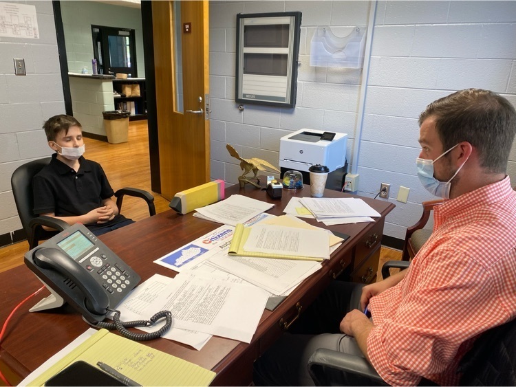 Mr. Hills classroom job interviews today