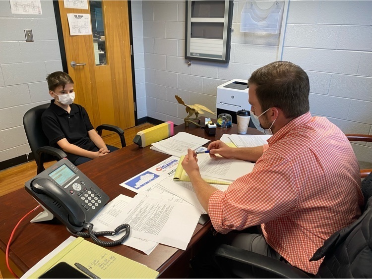 Mr. Hills classroom job interviews today
