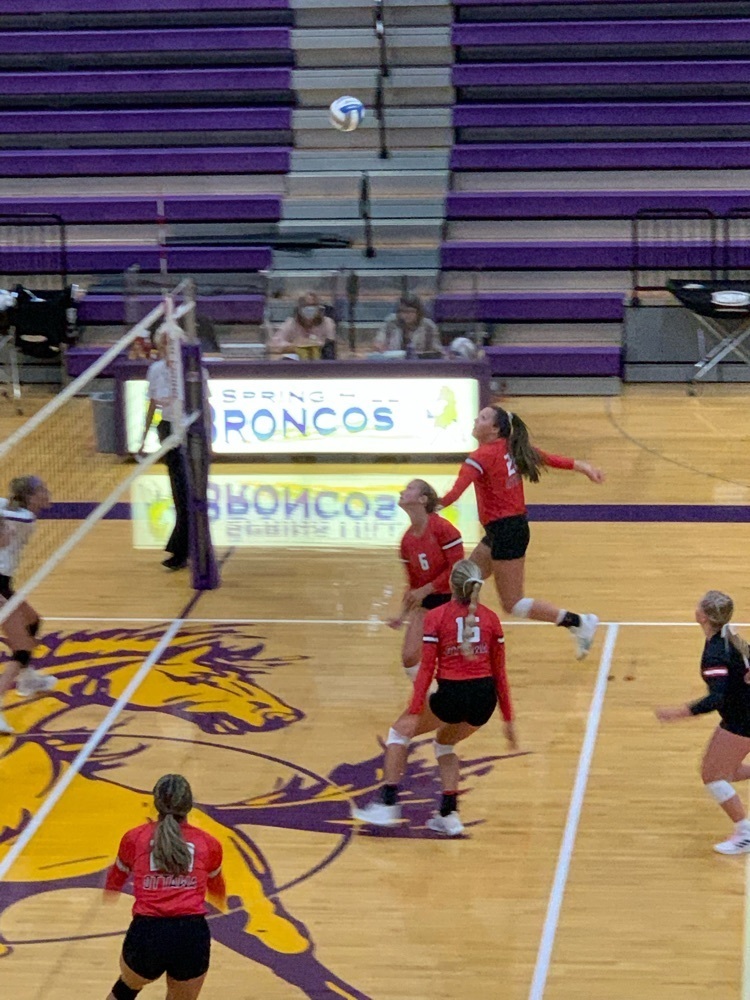 girls playing volleyball 