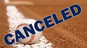 JH Baseball Canceled Today