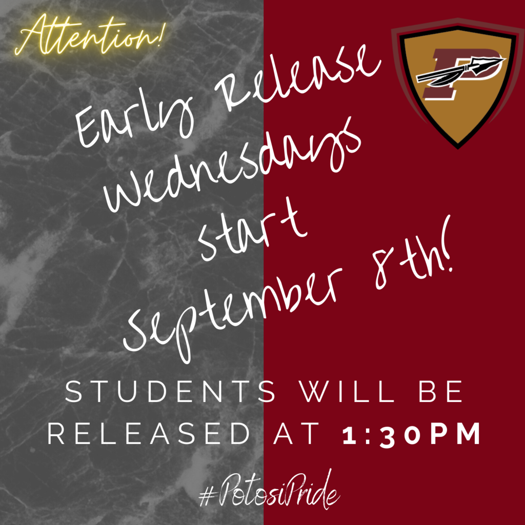 Early Release Reminder